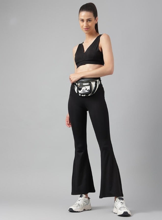 OHSOFLY Women’s Mid Rise Classic Fit Trousers | Comfortable Pants for Workwear, Casual Outings & Evening Looks - Image 1